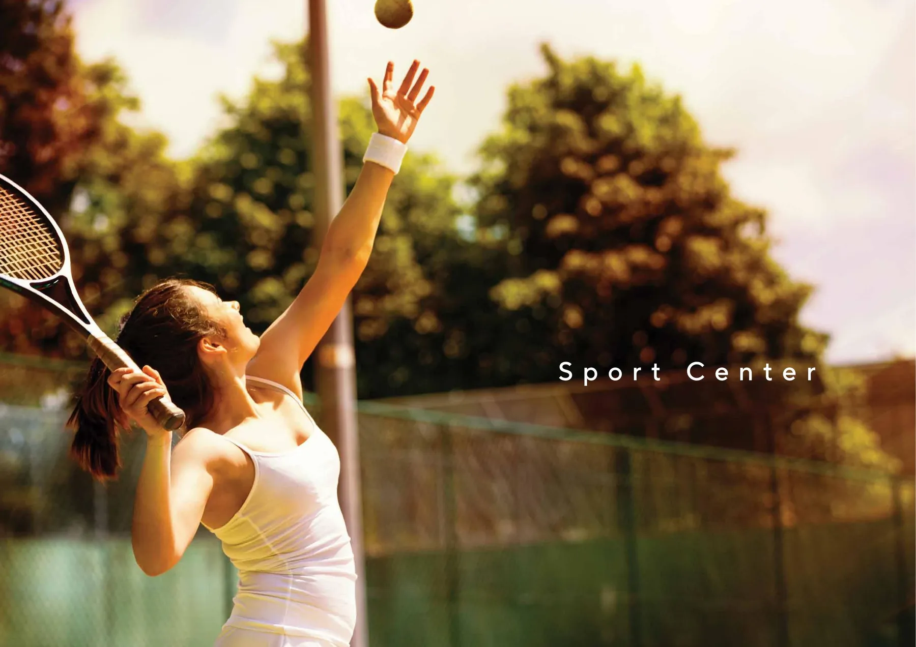 Tênis no sport center do All Resort